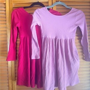 Old Navy Pink and Red Ribbed Dress bundle